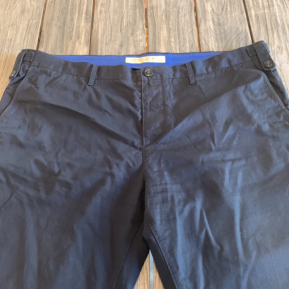 Burberry Brit Navy Cotton Pants